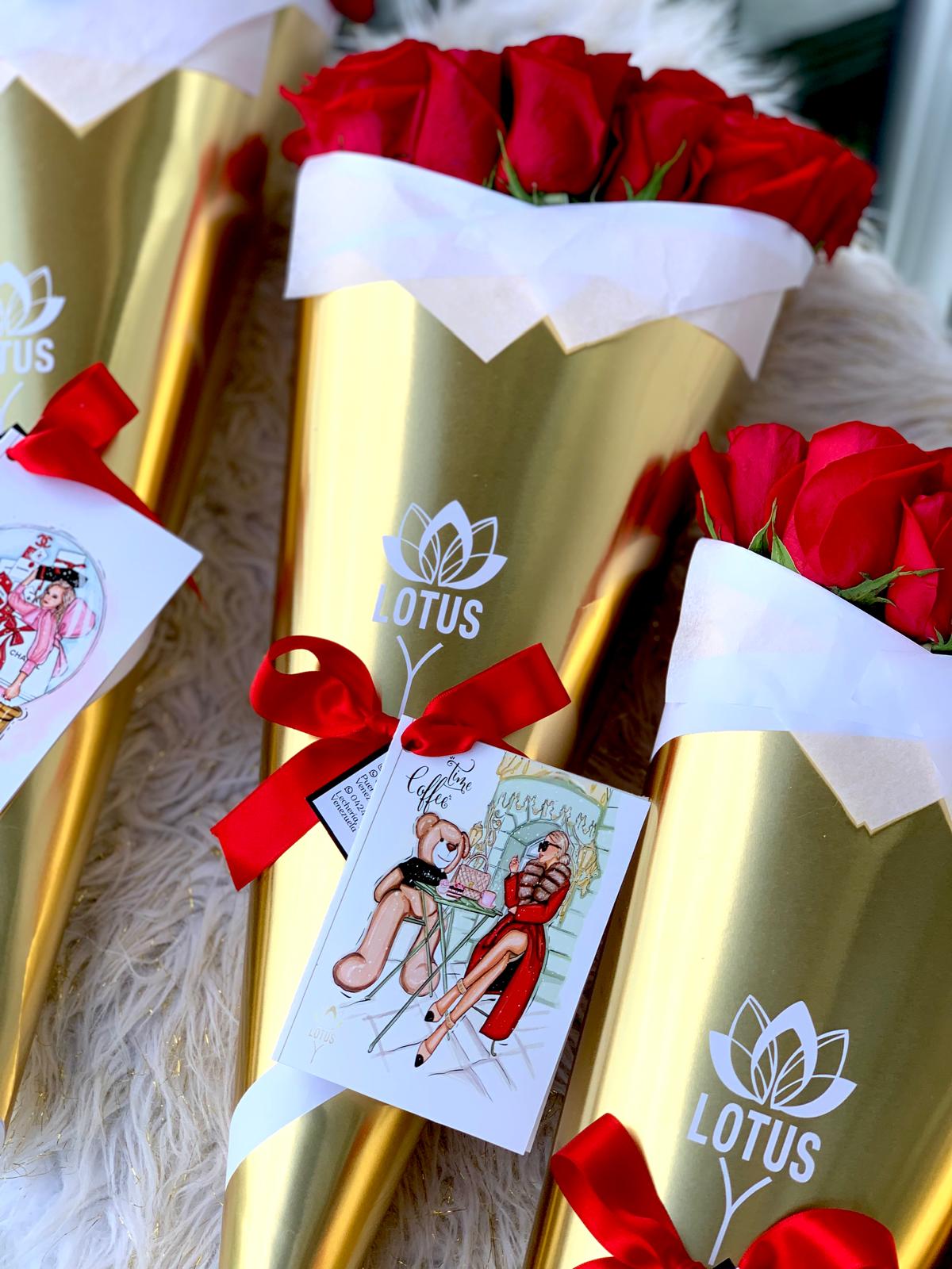 Cono de 20 Rosas - Imagen 2