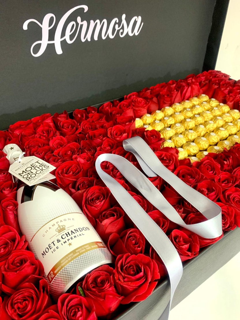 Caja premium 200 Rosas - Imagen 7